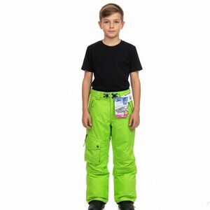 Liquid Kids Neon Green Waterproof Snow Pants Size Medium